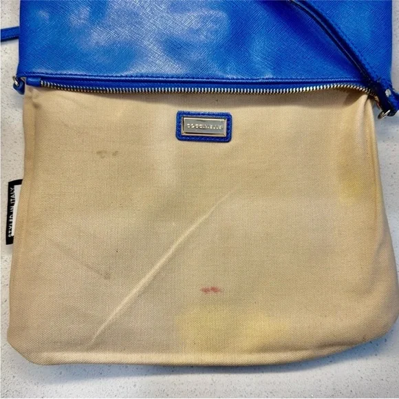 Coccinelle Blue Crossbody Bag - Picture 8 of 9